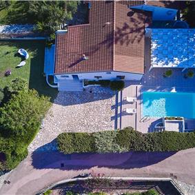 3 bedroom villa with pool and sea views near Scopello, sleeps 6